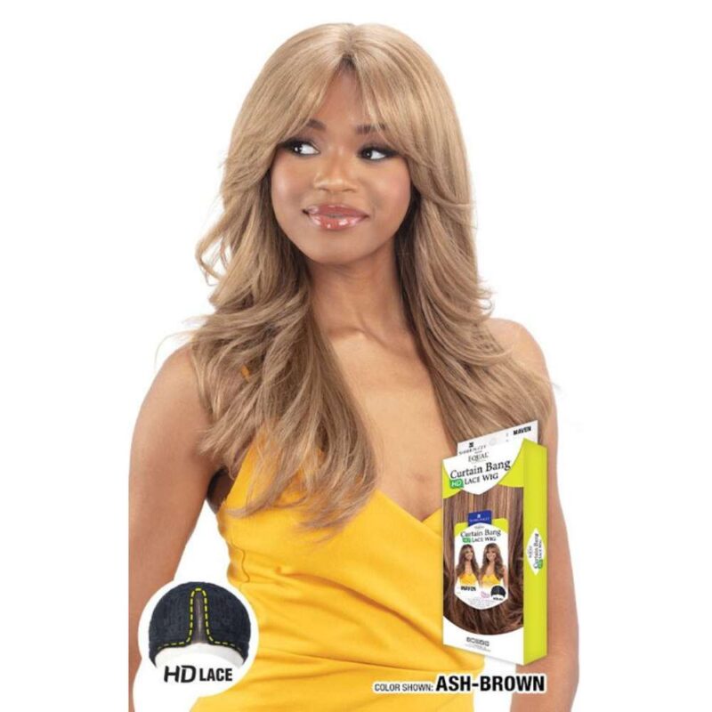 FreeTress Equal Curtain Bang HD Lace Wig - Maven - Image 7