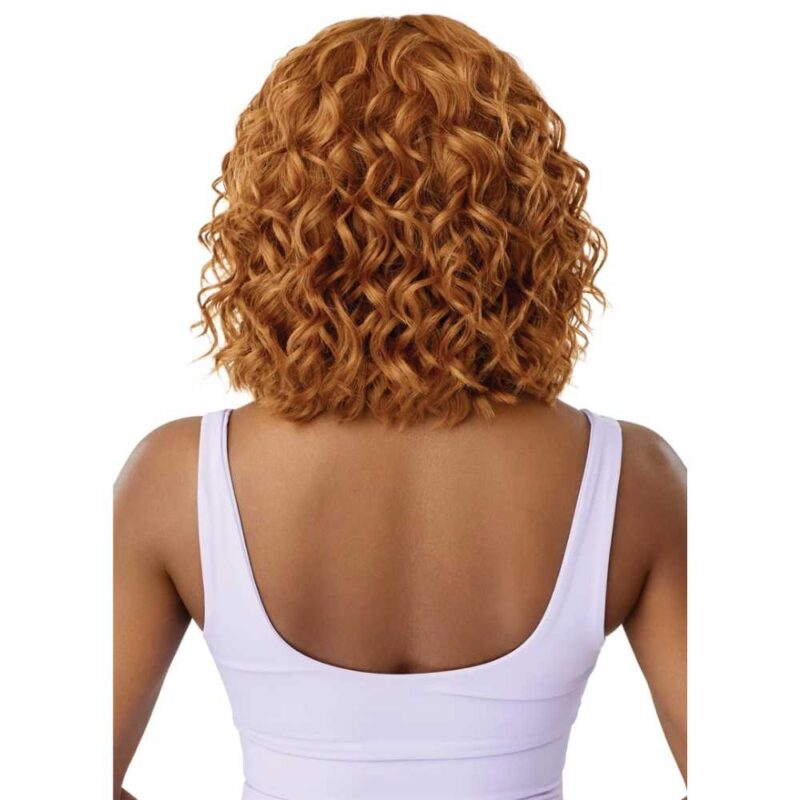 Outre Airtied Human Hair Blend 13X4 HD Lace Frontal Wig - HHB-Loose Deep 12" - Image 8