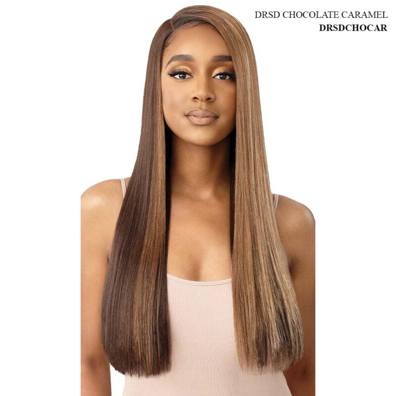 Outre Color Bomb Synthetic Lace Front Wig - Inanna - Image 6
