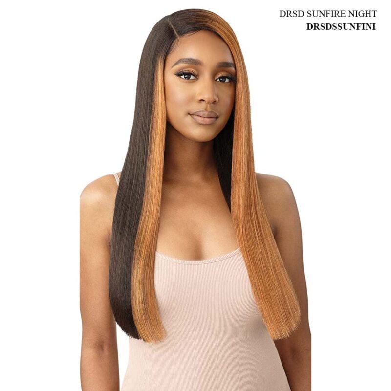 Outre Color Bomb Synthetic Lace Front Wig - Inanna - Image 2