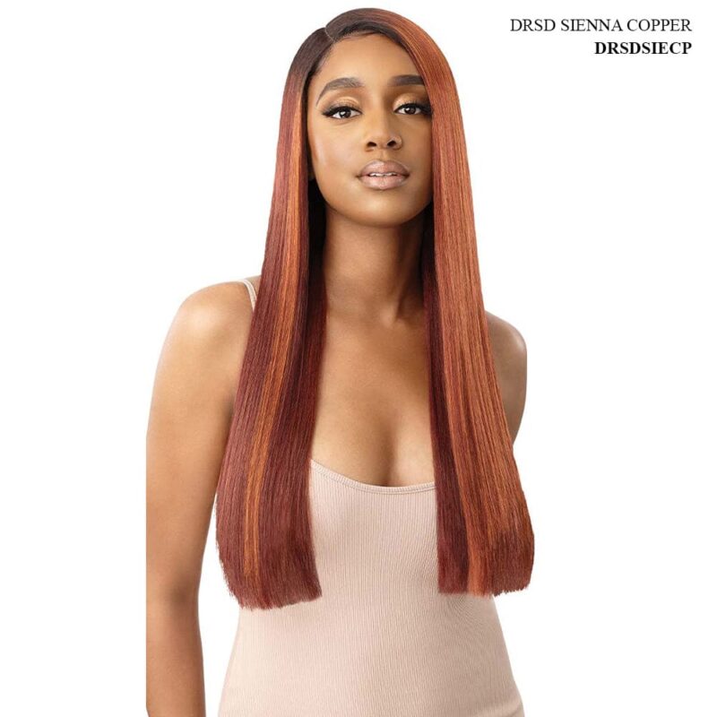 Outre Color Bomb Synthetic Lace Front Wig - Inanna - Image 3