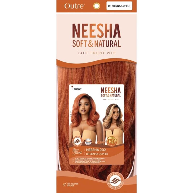 Outre Soft & Natural Synthetic Lace Front Wig - Neesha 202 - Image 10