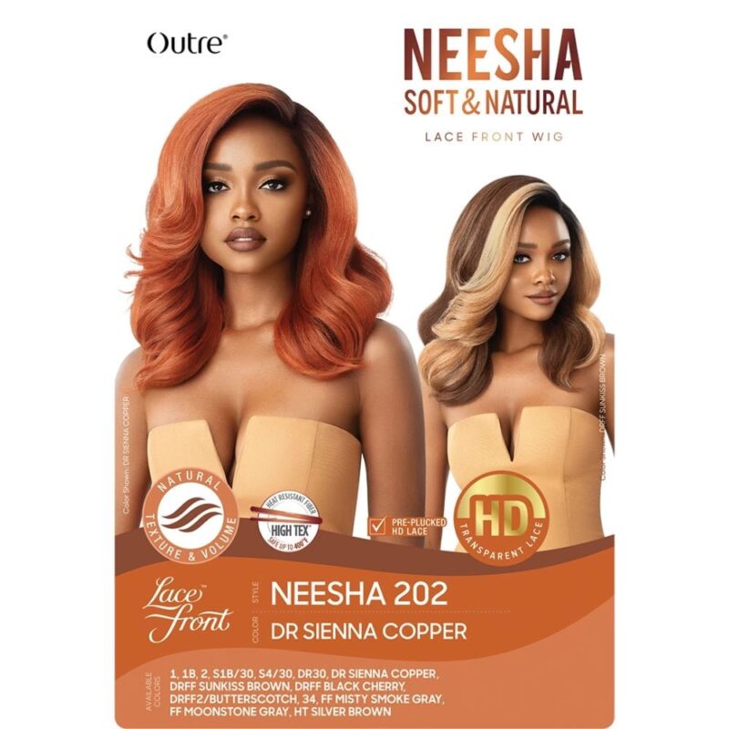 Outre Soft & Natural Synthetic Lace Front Wig - Neesha 202 - Image 2