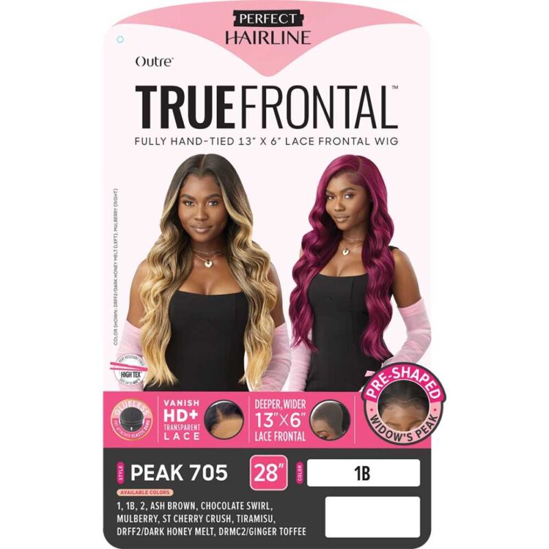 Outre Synthetic Perfect Hairline True Frontal Wig - Peak 705 - Image 2