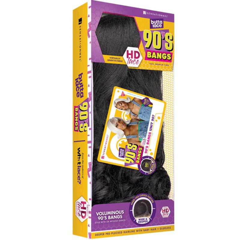 Sensationnel Butta HD Lace Front Wig - 90's Bangs Unit 907 - Image 8